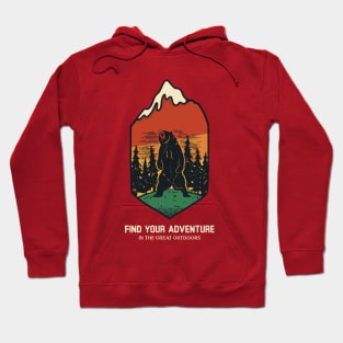 Find your adventure in the great outdoors t-shirt Hoodie